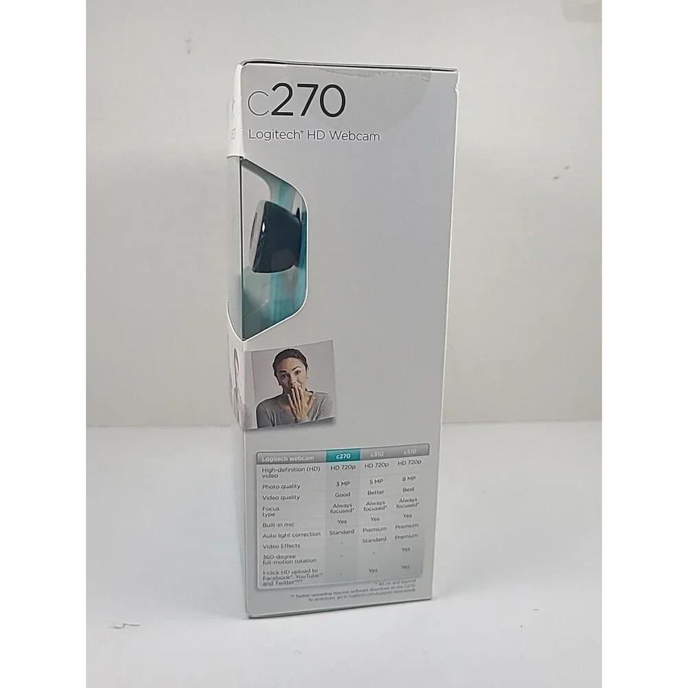 Logitech - HD Webcam C270 -720p NEW